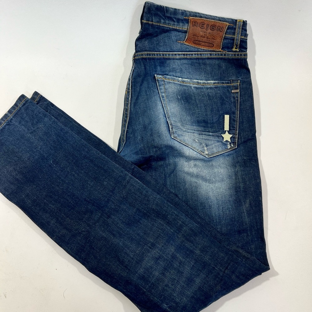 REIGN Italia Men’s Jeans Size 31 Made In Italy One Of A Kind Rare Find Unique